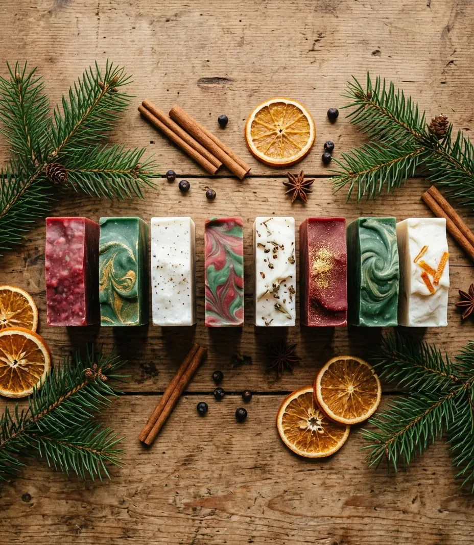 7 Holiday Soap Recipes to Make With Kids as a Seasonal Tradition