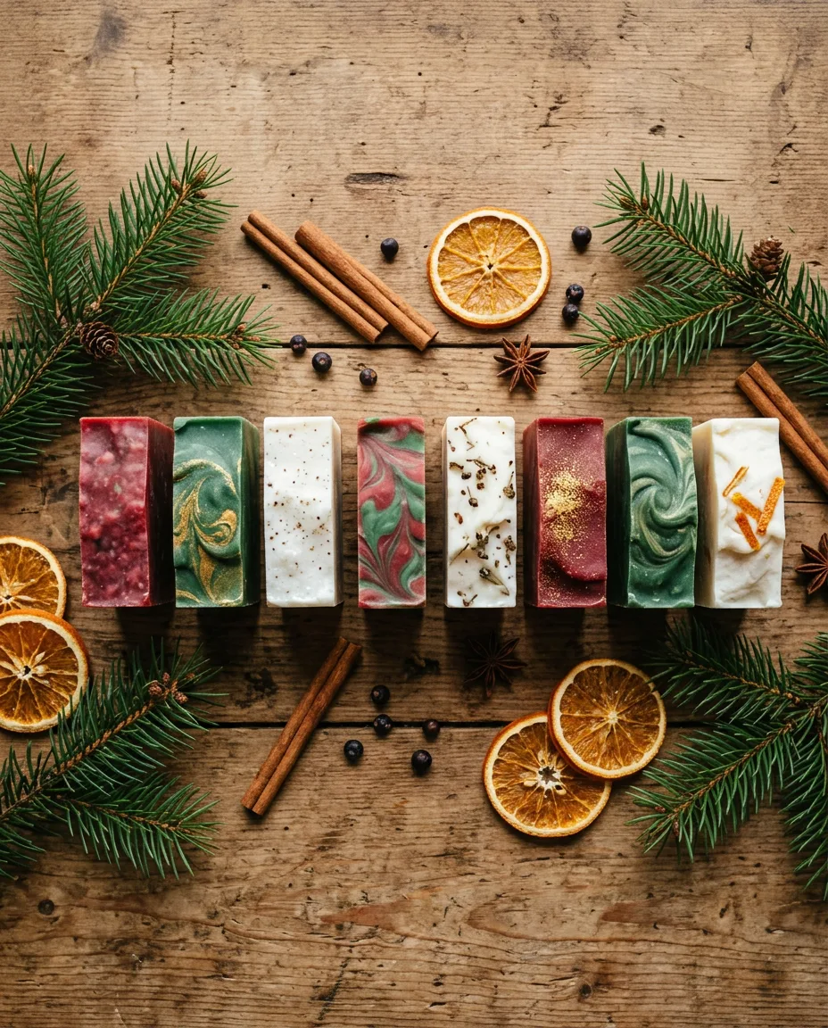 7 Holiday Soap Recipes to Make With Kids as a Seasonal Tradition